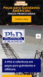 Mobile Screenshot of phdengenharia.com.br